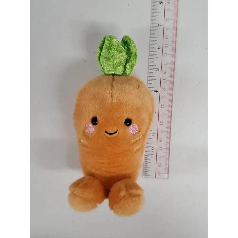Aurora World PALM PALS 2022 Cheerful Carrot Mini Stuffed Plush 6 Inch